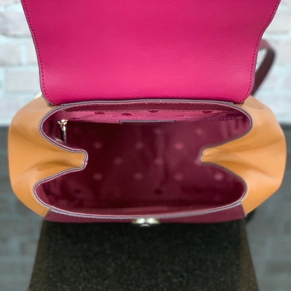 KATE SPADE ADEL MEDIUM FLAP LEATHER BACKPACK BAG - Picture 6 of 8